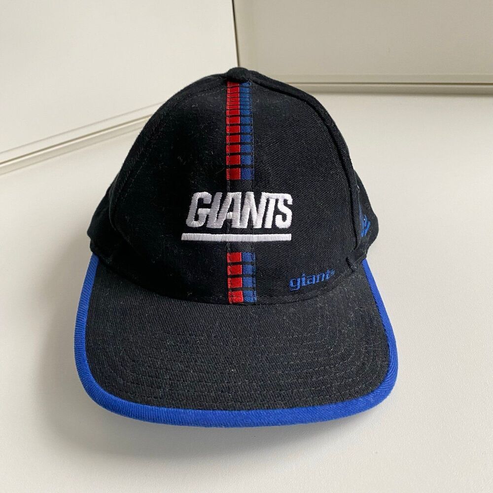 Vintage Giants Logo NFL Hat Pro‎ Line Baseball Cap One Size Blue Black